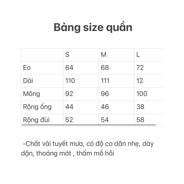 Quần hack dáng phong cách Hàn Quốc siêu xinh - phiên bản 7 màu