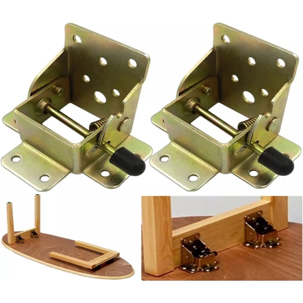 Pat chân bàn trà gấp gọn có khóa