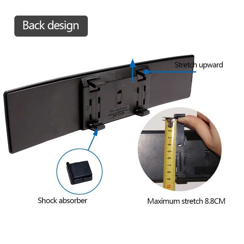 Gương chiếu hậu cầu lồi SEAMETAL gắn xe ô tô với tầm nhìn rộng chuyên dụng