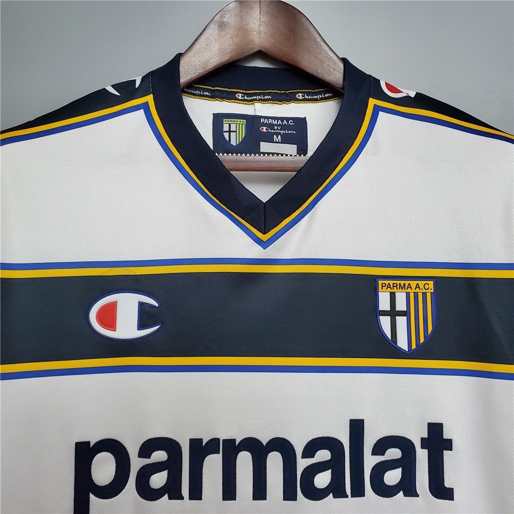 Áo Thun Bóng Đá jersey 01 02 03 98 99 93 95 Parma Phong Cách Retro