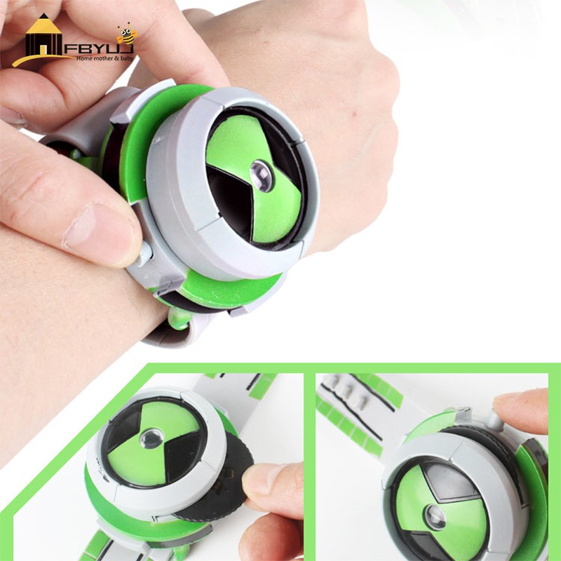 Đồng Hồ Đeo Tay Fbyuj- Ben Omnitrix Ben 10 Phong Cách Cho Bé