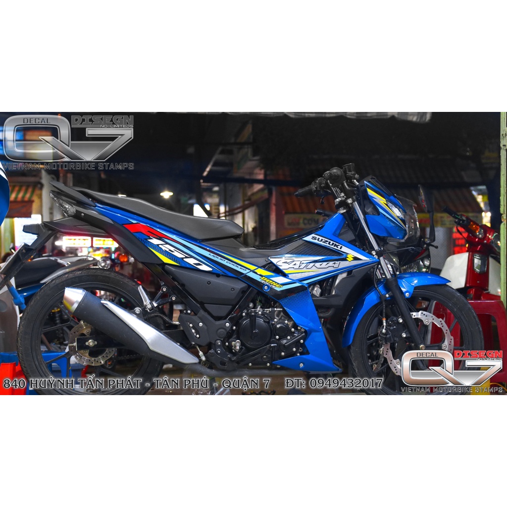 TEM RỜI RAIDER FI XANH