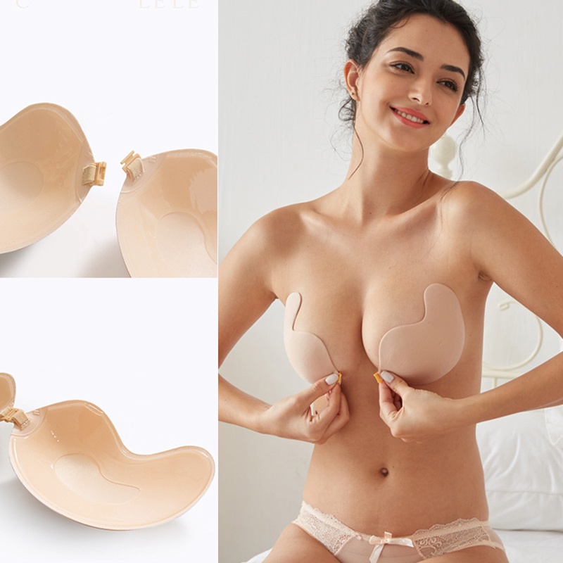 Miếng dán ngực vô hình bằng silicone mỏng thoáng khí