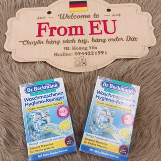 🇩🇪BỘT TẨY LỒNG MÁY GIẶT DR.BECKMANN ĐỨC 🇩🇪