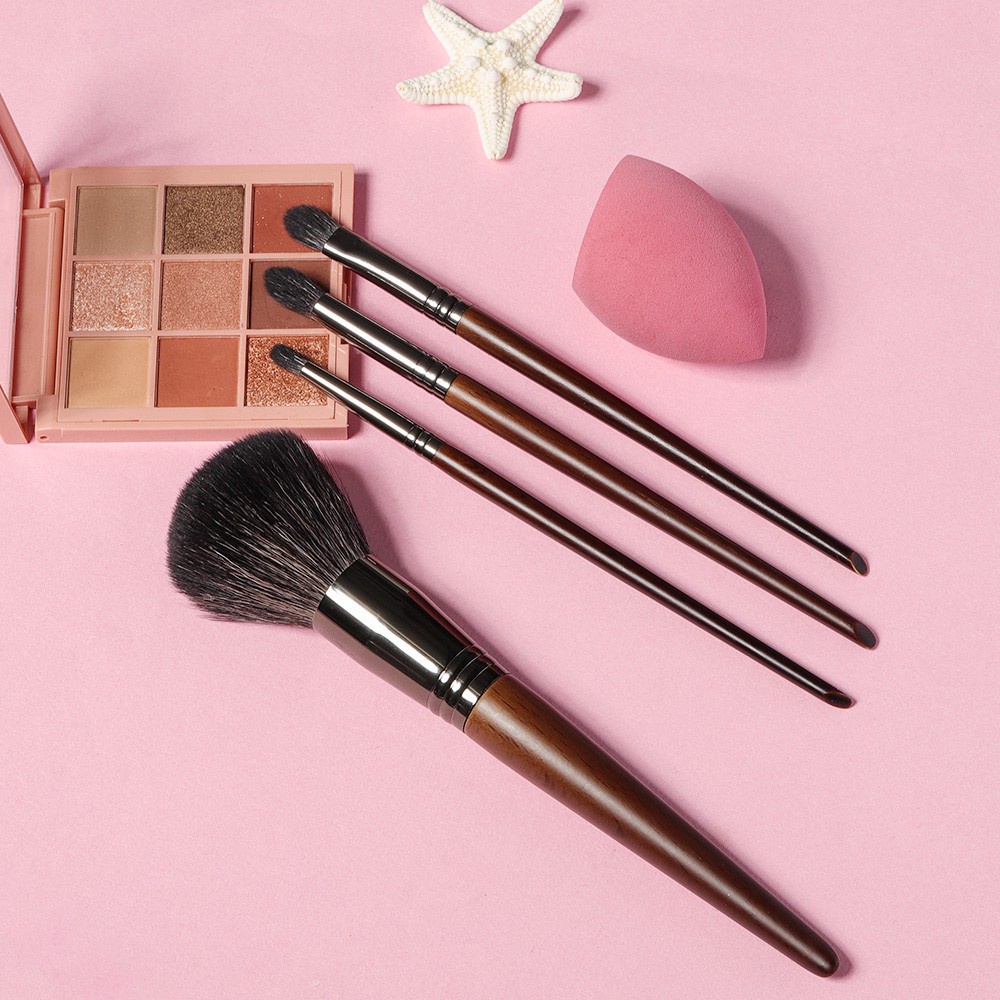 Bộ 4 cọ trang điểm mắt OVW XQ2111219 lông dê tiện lợi