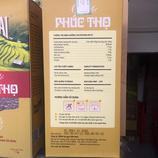 Gạo huyết rồng Phúc Thọ 1kg
