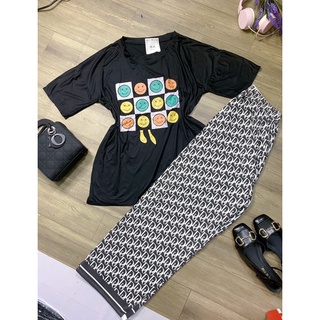 [Bigsize 75-90] Bộ đùi mặc cười thun co giãn