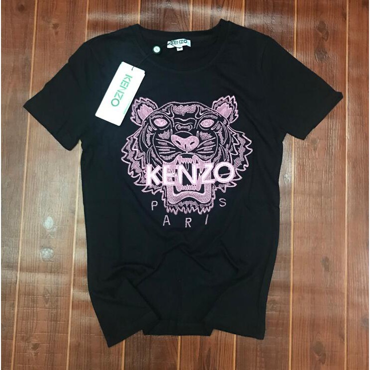 Áo thun ngắn tay in hình đầu hổ phong cách độc đáo
