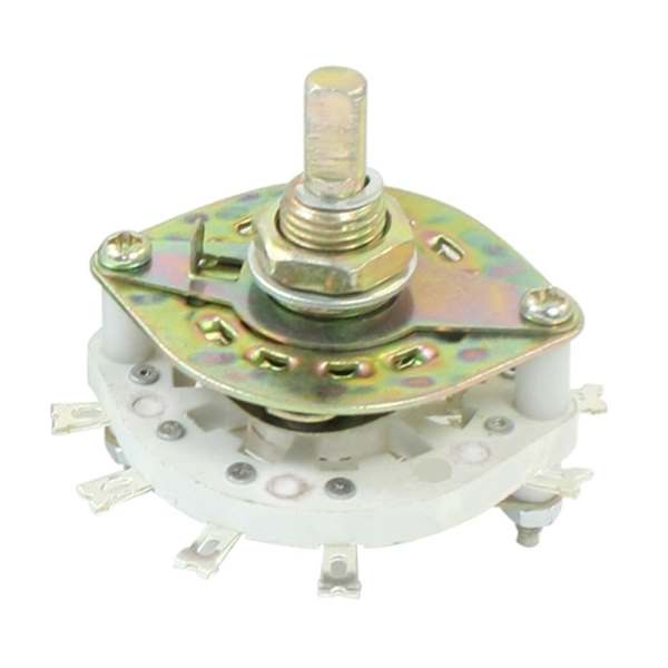 Công Tắc Xoay Kênh 1P10T 1 Cực 10 Vị Trí 11 Pin