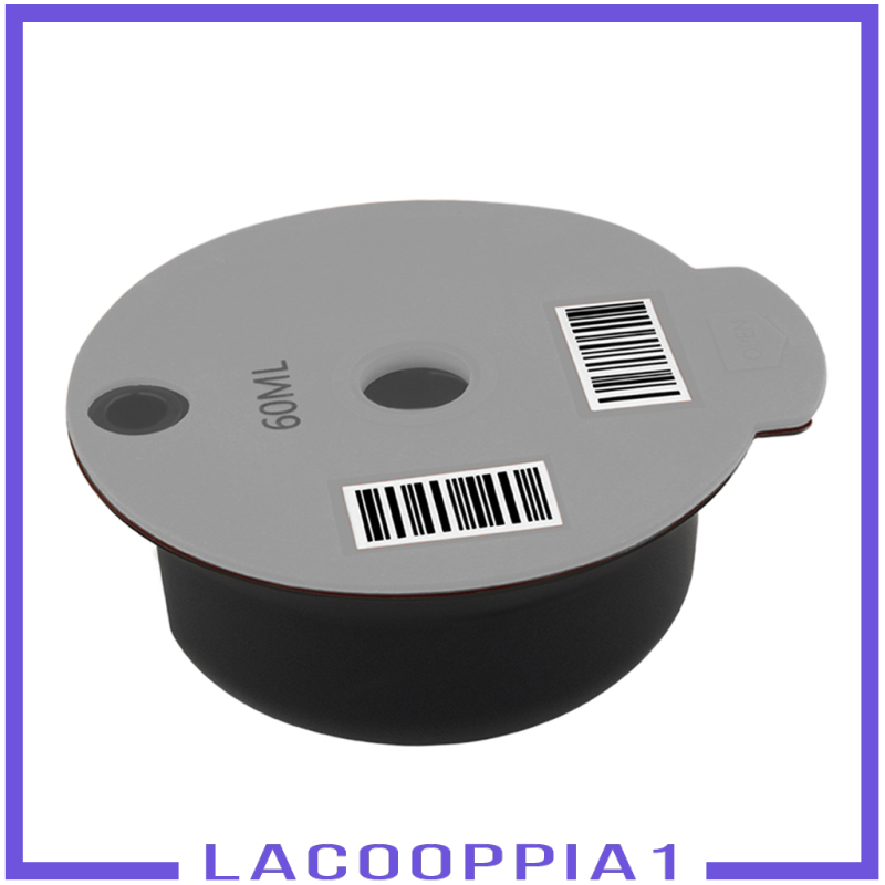 [LACOOPPIA1]Reusable Coffee Capsule Pod Slicone Lid Fits Bosch for Tassimo Machine