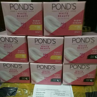 Kem Dưỡng Trắng Da Trắng Hồng Tinh Khiết Ban Ngày Ponds 30g