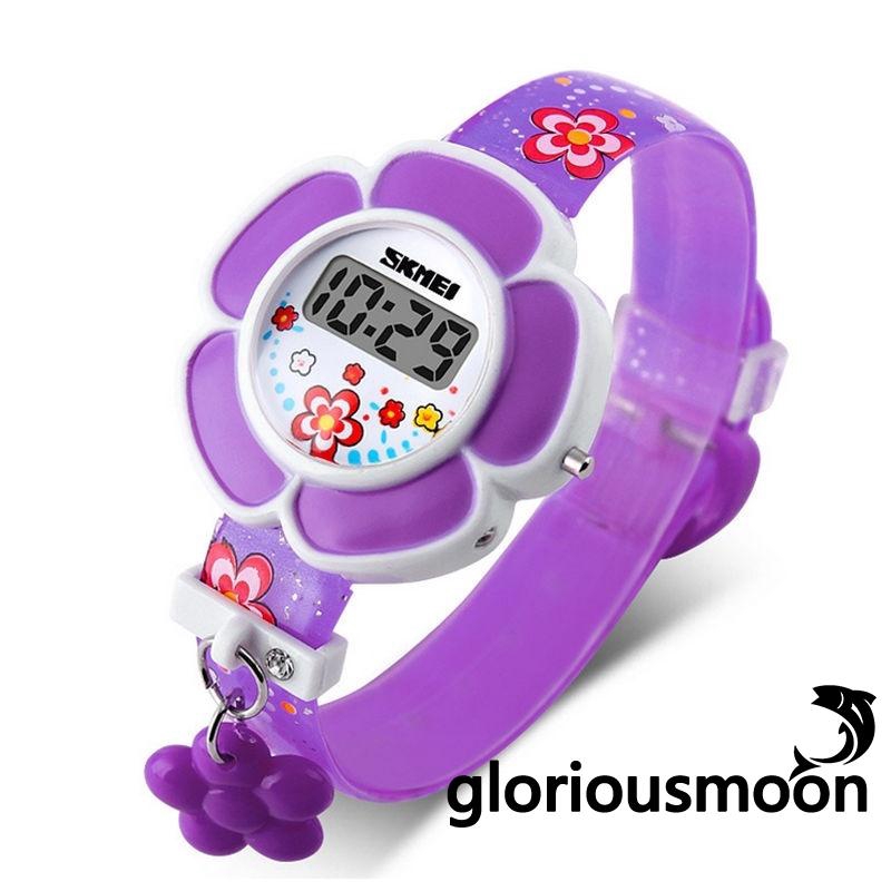 Đồng hồ đeo tay điện tủ hình hoa dễ thương cho bé gái | BigBuy360 - bigbuy360.vn