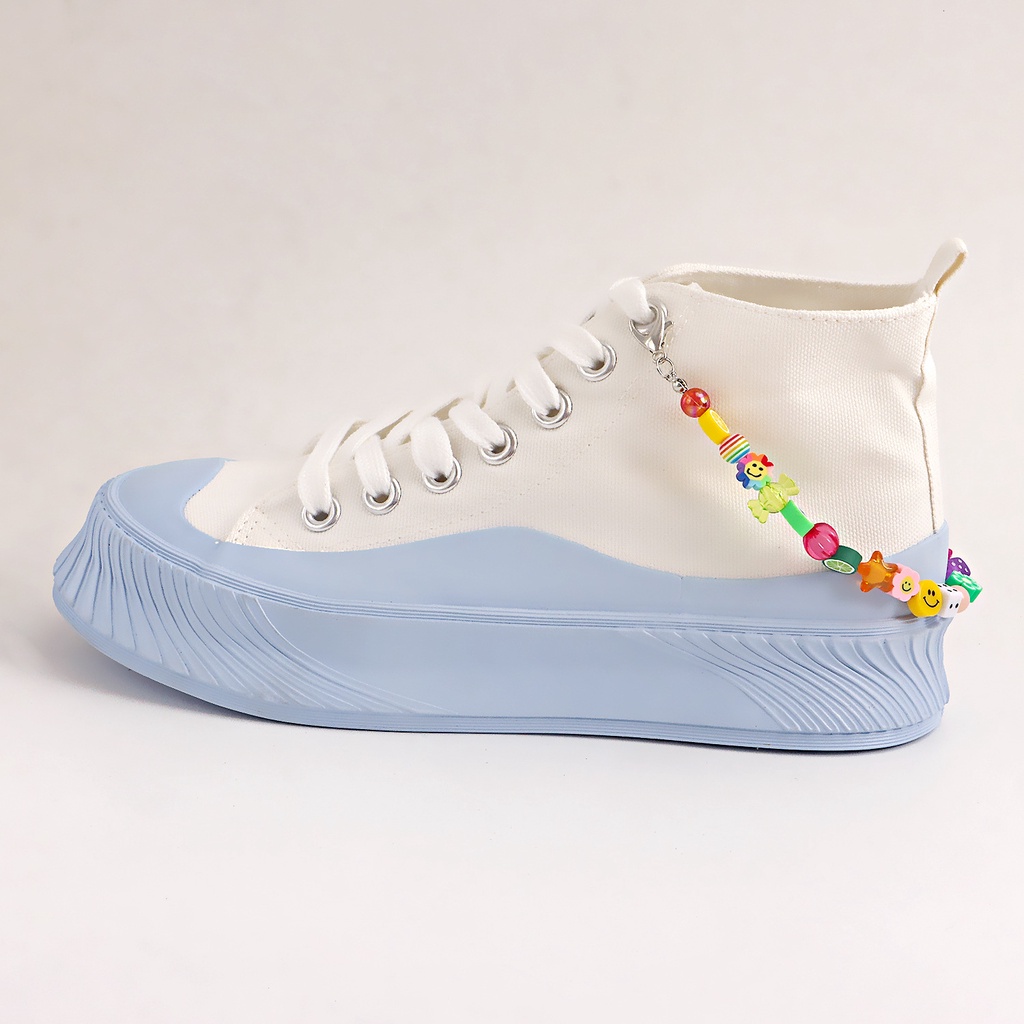 Phụ Kiện Dây Xích Trang Trí Giày/Giày Phối Dây Xích Nhiều Màu Sắc Tương Phản Phong Cách Đồng Quê Dành Cho Bạn Nữ