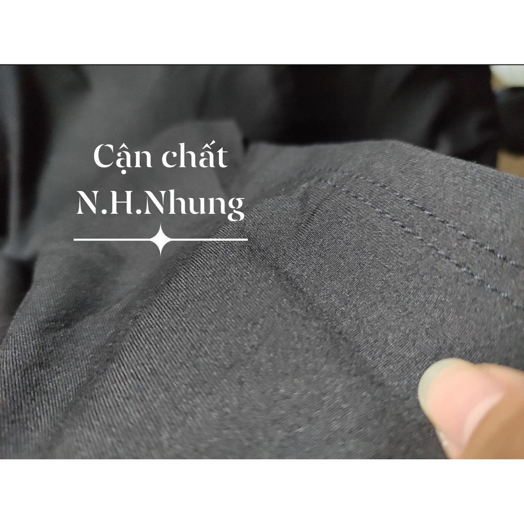 Áo thun trơn dáng rộng thụng có kích thước lớn