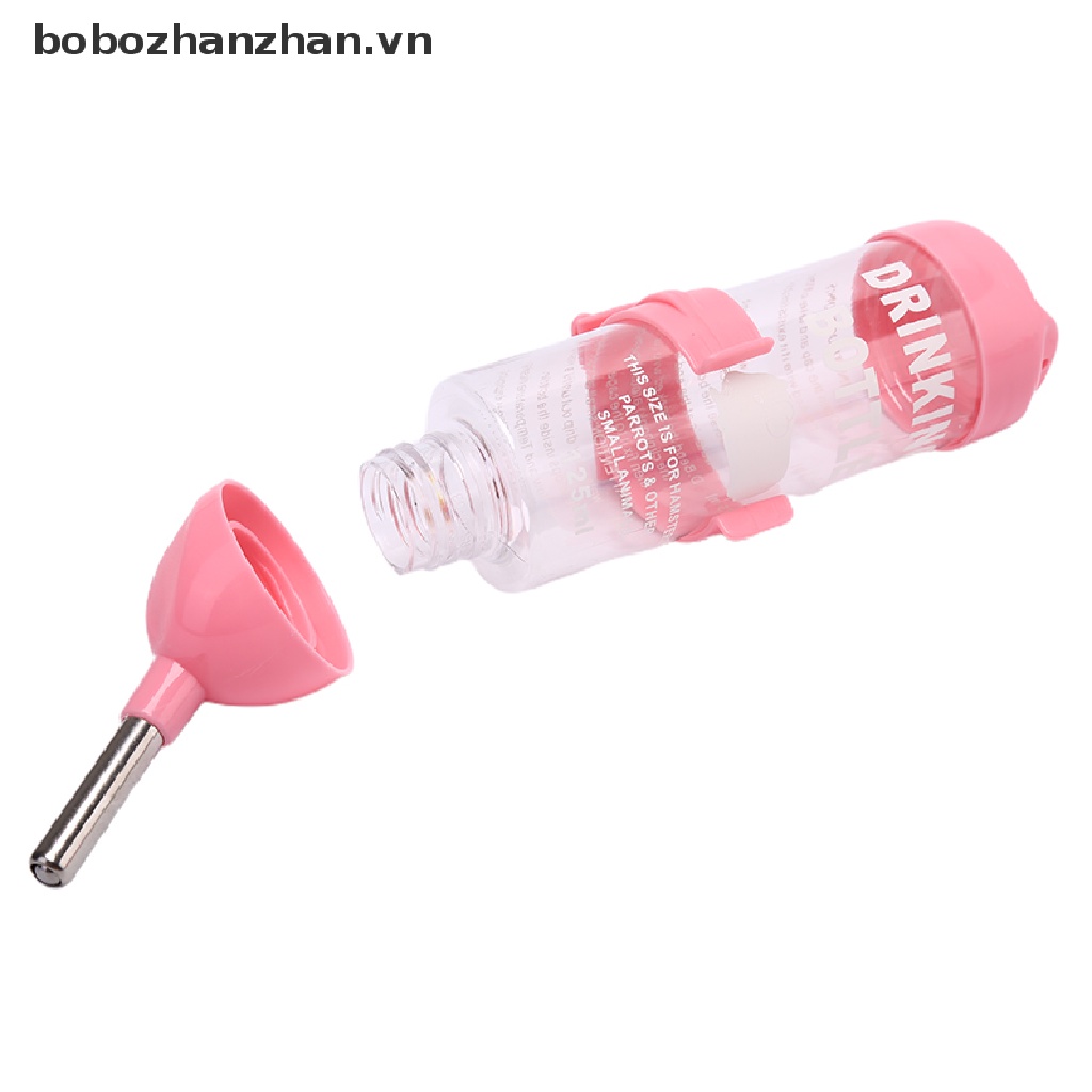 Bình nước nhựa gắn lồng chuột hamster tiện dụng 125ml