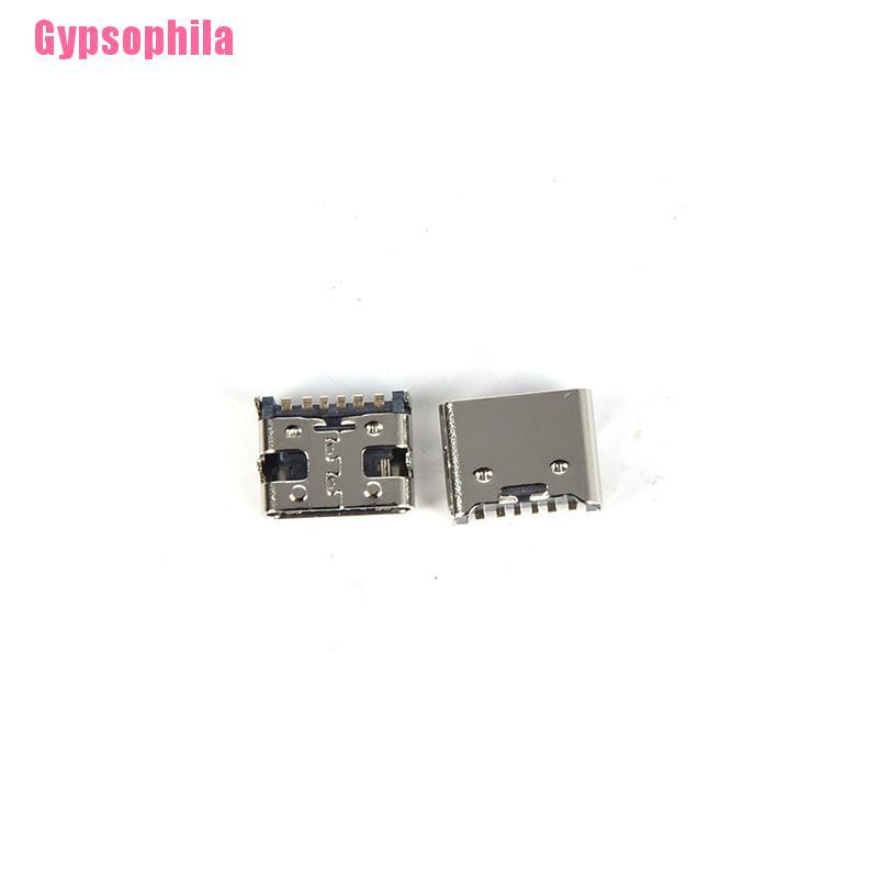 Set 10 Ổ Cắm Kết Nối Cổng Usb3.1 Type C 6pin Pcb