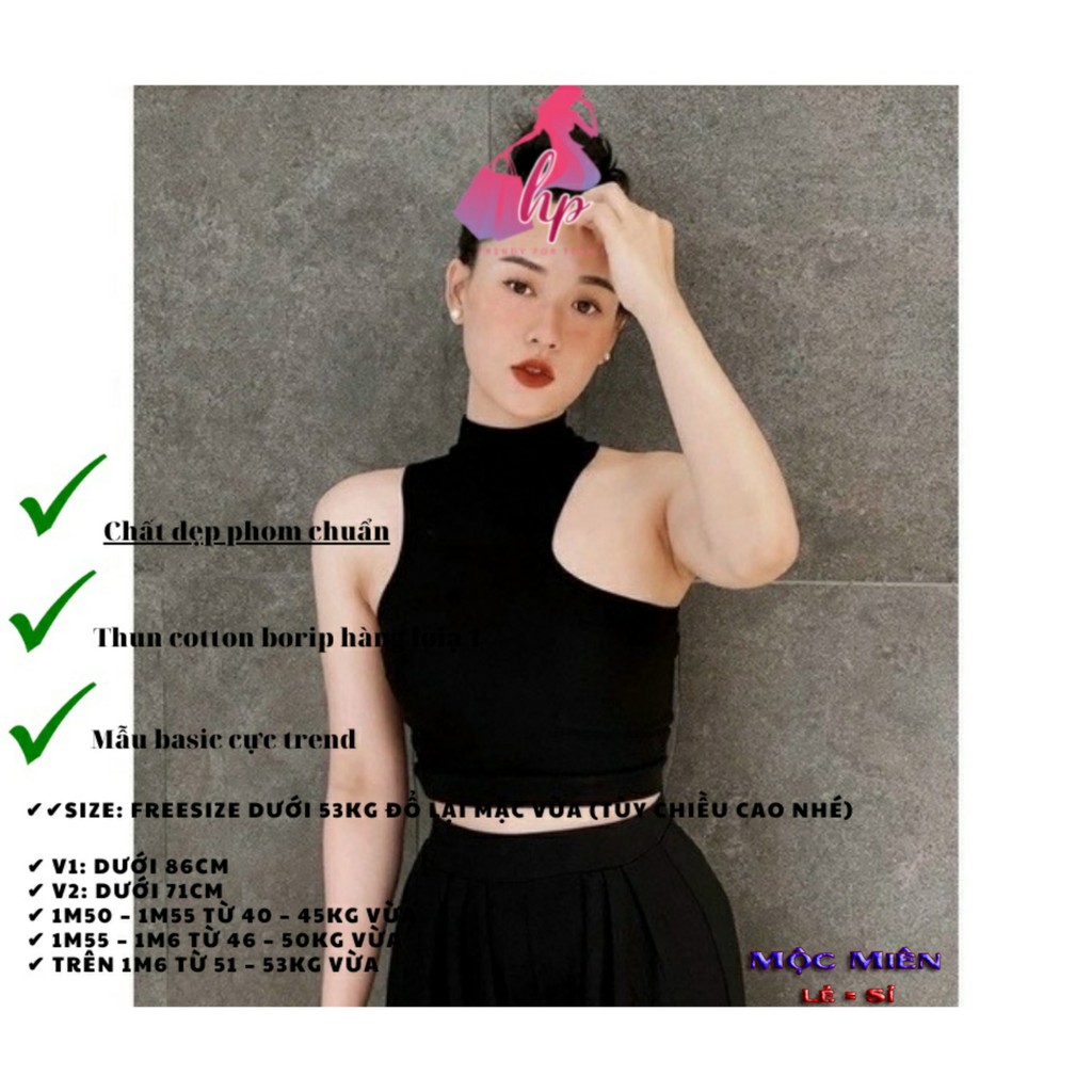 Áo thun nữ kiểu  ba lỗ croptop lệch vai ôm bod phong cách hàn quốc cực dễ thương mẫu mới thời trang- mã A7.