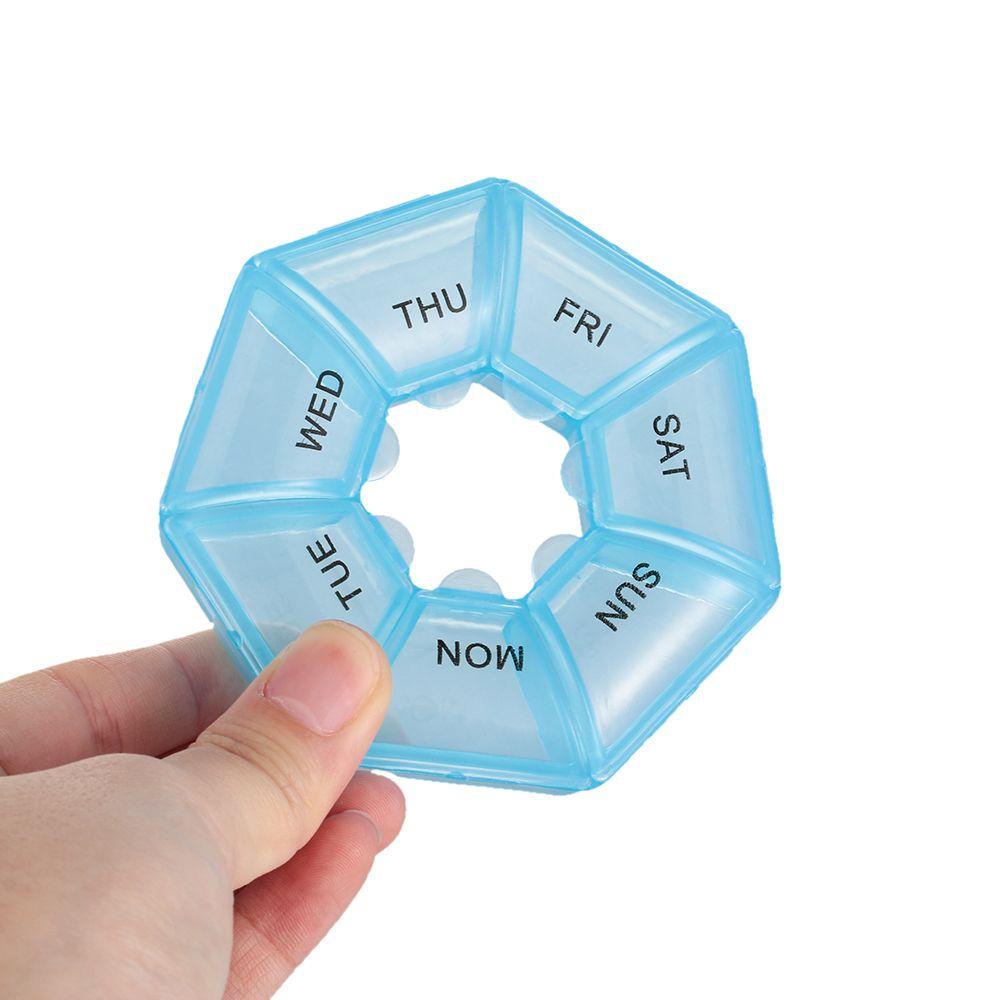 Hộp Đựng Thuốc Viên Chia Theo Tuần Chăm Sóc Sức Khỏe Tiện Dụng Ốp