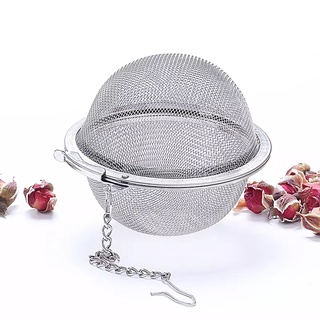 Dụng cụ lọc trà hình quả bóng bằng thép không gỉ tiện dụng