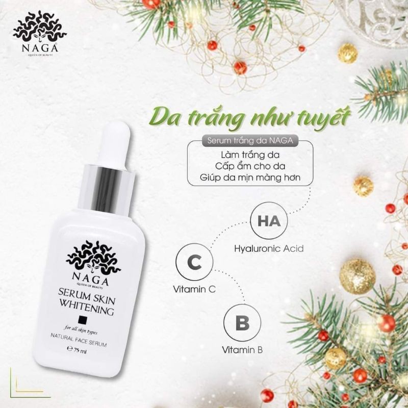 [Chính Hãng] Serum Cấp Ẩm Trắng Da NAGA | BigBuy360 - bigbuy360.vn