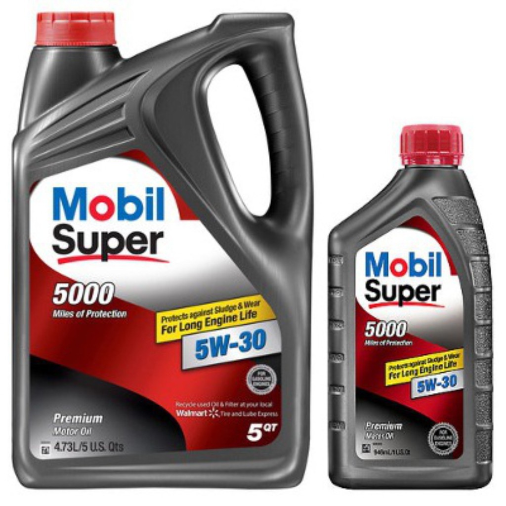 Dầu nhớt Mobil Super 5W-30 946ml - Dầu nhớt Mobil nhập khẩu Mỹ