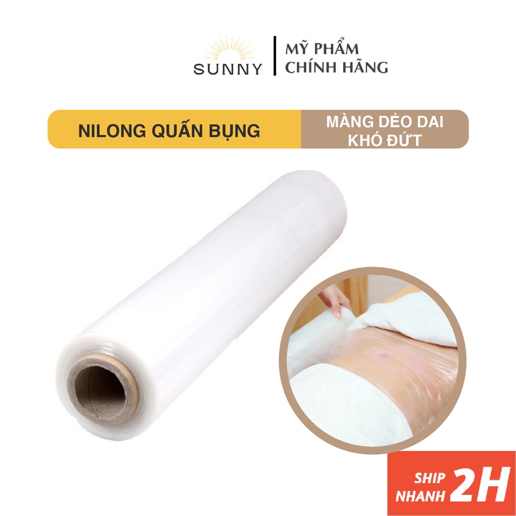 Cuộn màng nilon quấn bụng giảm béo, giảm mỡ bụng, tay, chân chuyên dụng