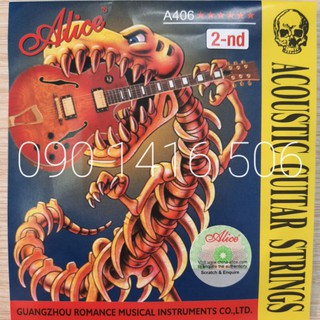 Dây đàn Guitar Acoustic - Alice - dây lẻ số 2