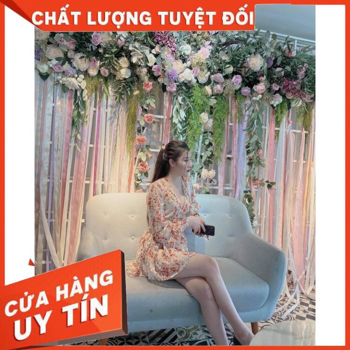 🤜váy hoa nữ cao cấp🤜HOÀN TIỀN 200% nếu không đúng mẫu,SIZE<60KG,KIỂU dáng trẻ trung,sang trọng,sexy,chất lụa đẹp👏