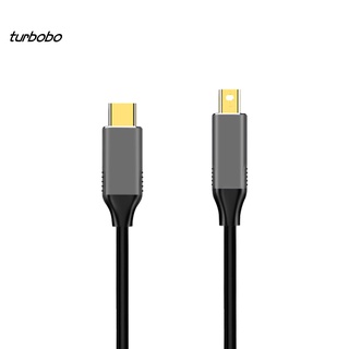 Cáp chuyển đổi USB Type C sang Mini DisplayPort DP 4K 6FT cho Macbook
