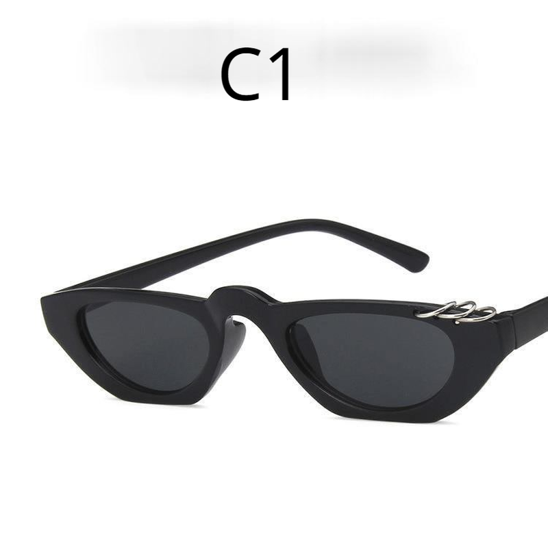 Kính mát gọng nhỏ phong cách hip hop cá tính thời trang