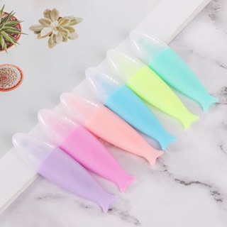 Vỉ 6 bút dạ quang hình con cá