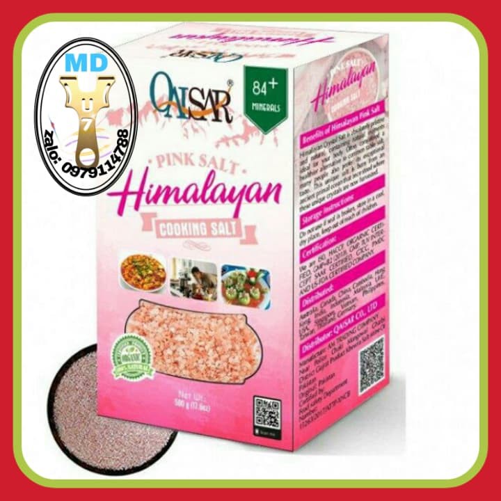 Muối Hồng Himalaya Qaisar 500Gr