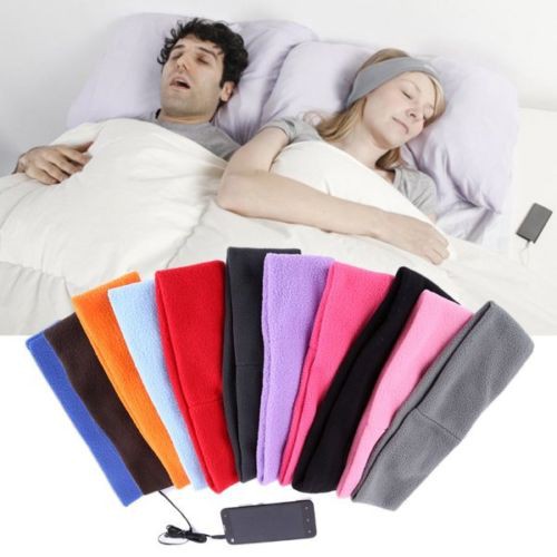 Băng đô đeo đầu tích hợp tai nghe chống ồn khi ngủ