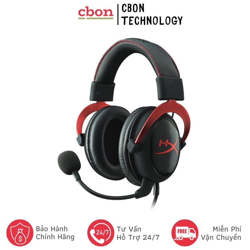 Tai nghe Kingston HyperX Cloud 2 -CBon Technology- CB045 Hàng Chính Hãng Giá Tốt, Bảo Hành 24 Tháng