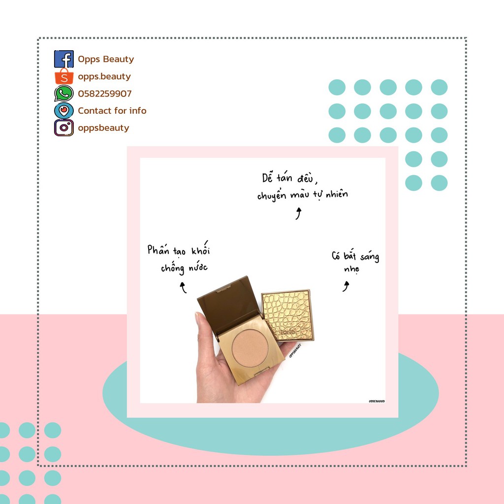 [CHỈ CÒN 1][Tarte] Phấn tạo khối chống trôi waterproof TARTE dòng Amazonian Clay Bronzer | BigBuy360 - bigbuy360.vn