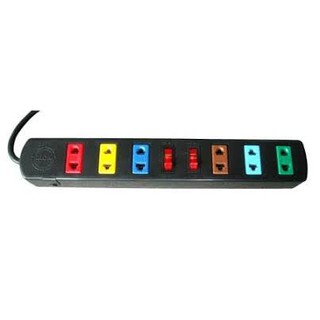 Ổ cắm lioa 6 ổ 2 công tắc dây 3 mét hoặc 5 mét 6s3 6s5