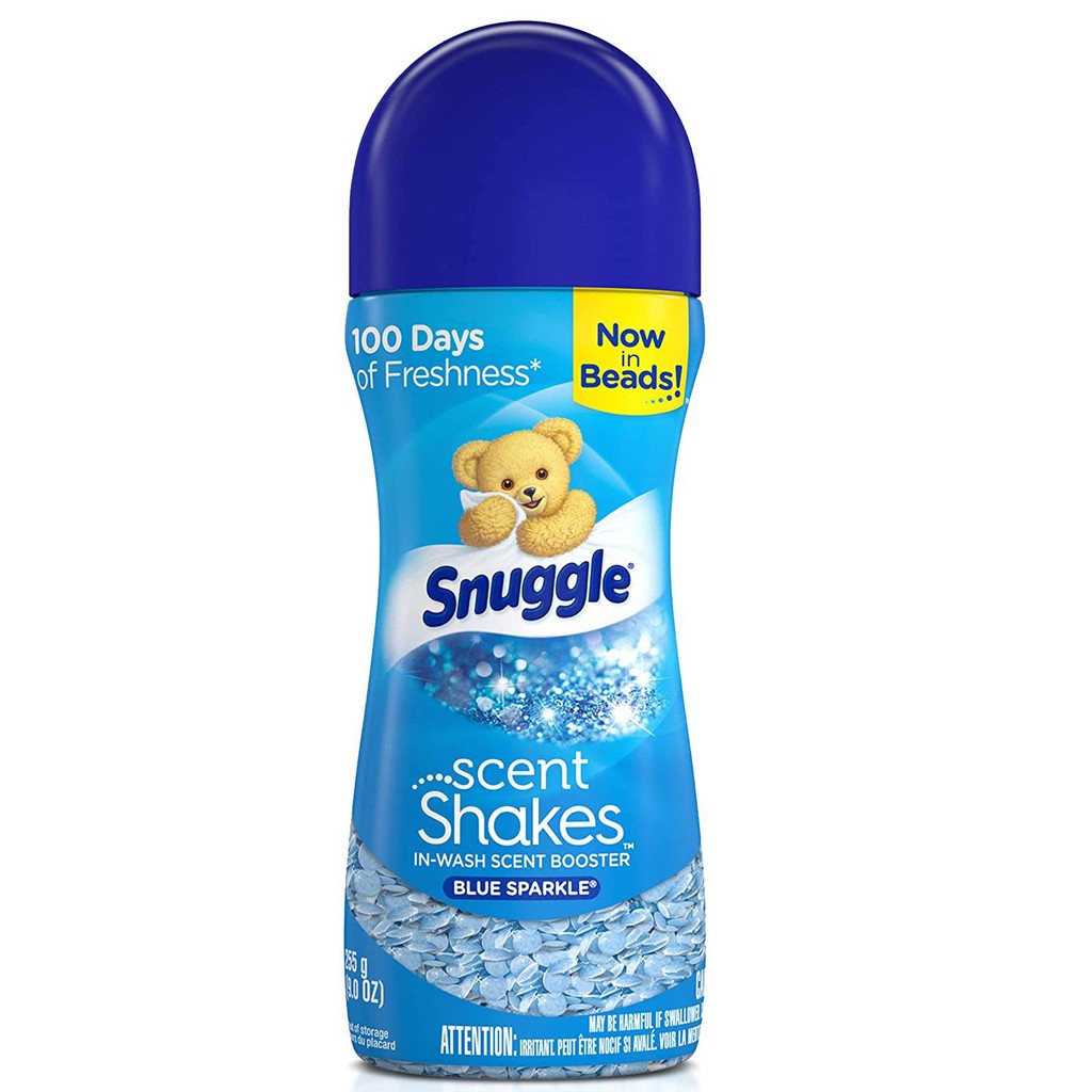 Hạt thơm áo quần Snuggle Scent Shakes in-Wash Scent Booster Beads Blue Sparkle 255g