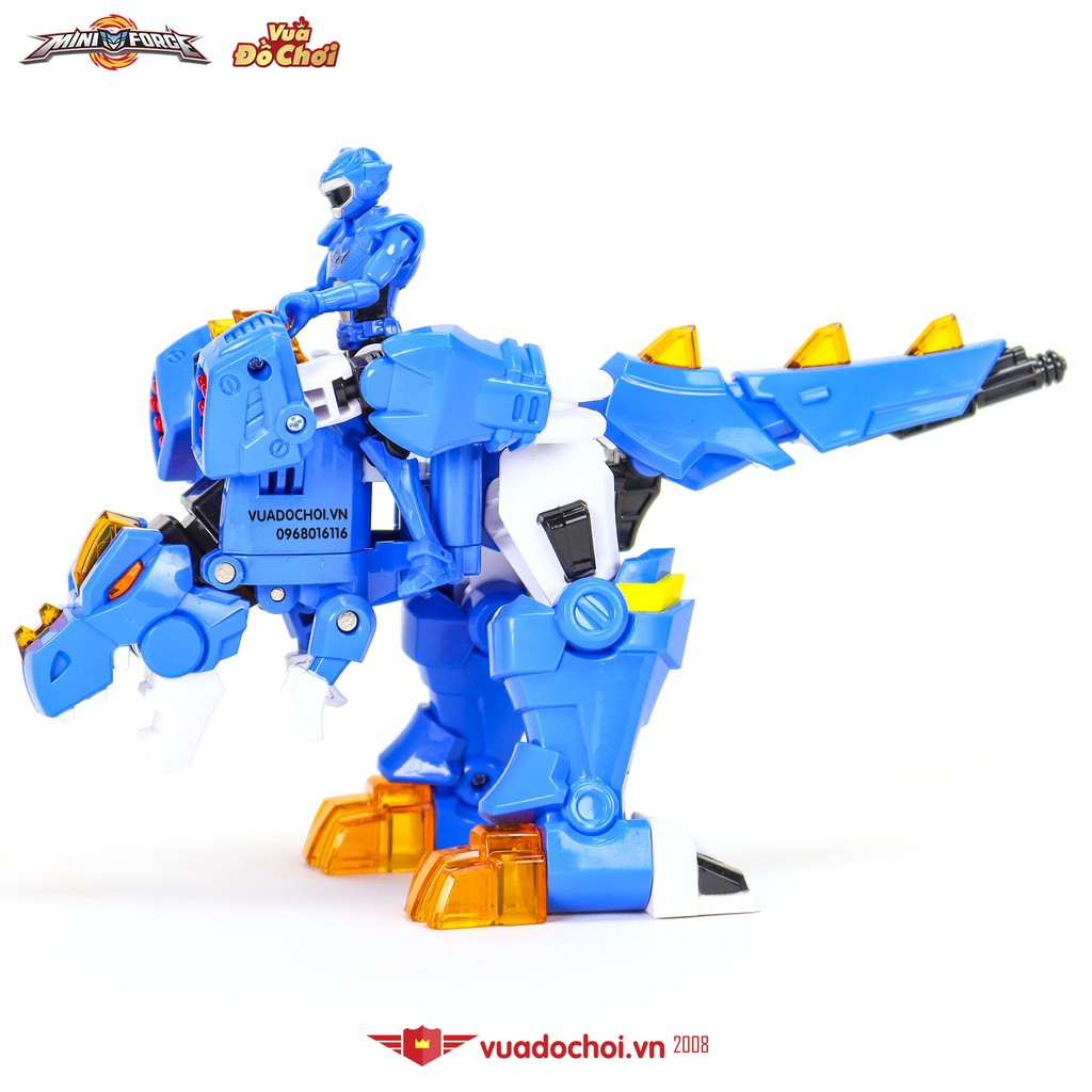 🛡 Robot siêu khủng long Tyranno Sấm sét cùng siêu nhân Volt tốc độ 🦸‍♂️ MINI FORCE 2 - Biệt đội Siêu Nhân Nhí (p2)