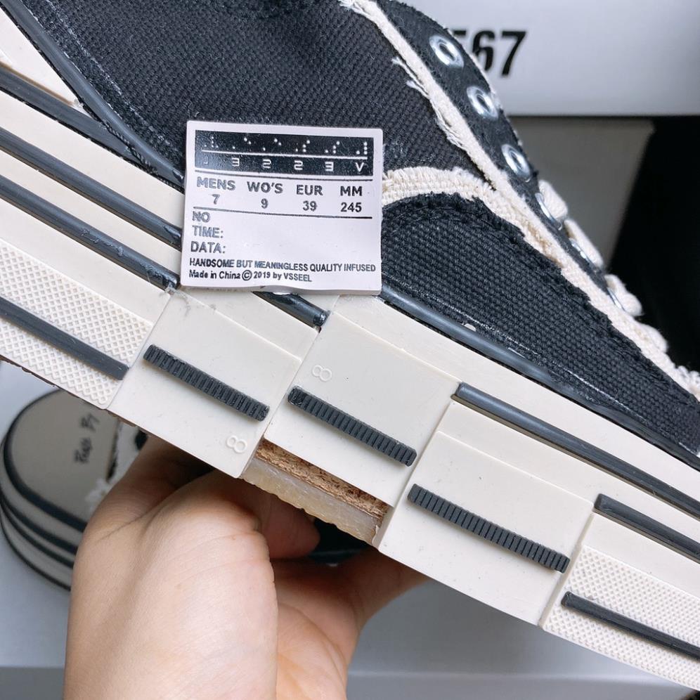 [ 5 ] Giày Thể Thao 𝐗𝐯𝐞𝐬𝐬𝐞𝐥 ĐẾ GỖ ,Sục 𝐗𝐯𝐞𝐬𝐬𝐞𝐥,Giày Sneaker Cv rách đế gỗ mới nhất,hót nhất