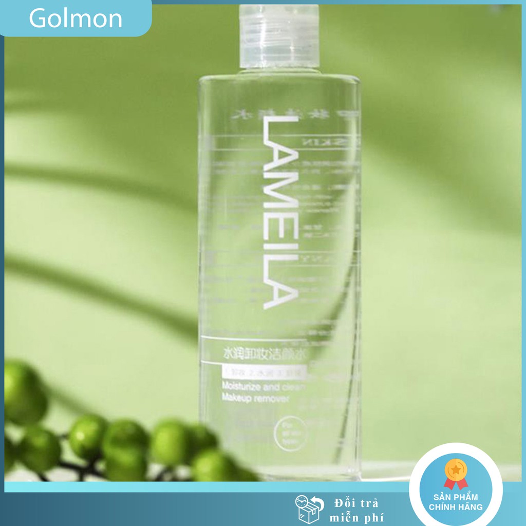 Nước tẩy trang Lameila sạch sâu dịu nhẹ dành cho mọi loại da Golmon