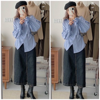 [RẺ VÔ ĐỊCH] HÀNG SẴN Áo Sơ Mi Đũi Oversize Đủ Màu