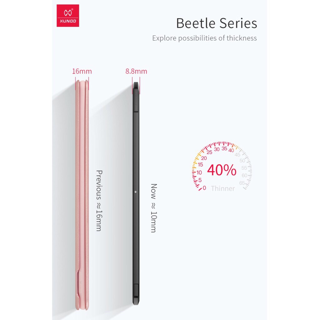 Ốp lưng ipad pro 11 inch 2018 2020 Xundd Chống Sốc | BigBuy360 - bigbuy360.vn