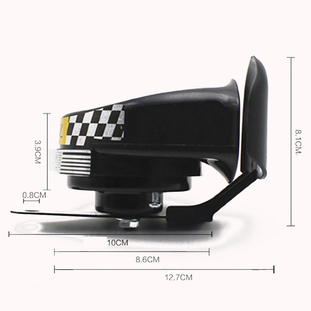 EUCA Còi Điện 12V Hình Ốc Sên Nhiều Màu Dễ Lắp Đặt Cho Xe Hơi Xe Máy