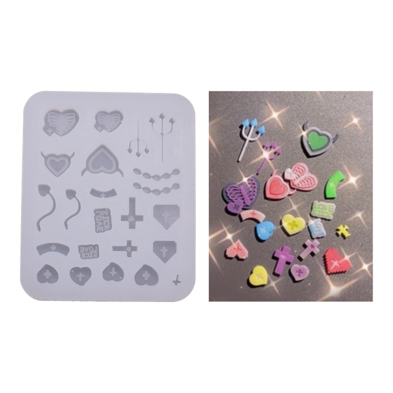 Khuôn Silicone Làm Đồ Thủ Công DIY Tiện Dụng