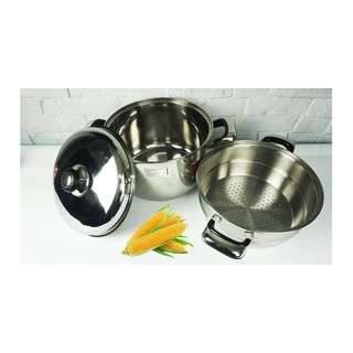 Bộ xửng hấp inox HappyCook ST26 26cm
