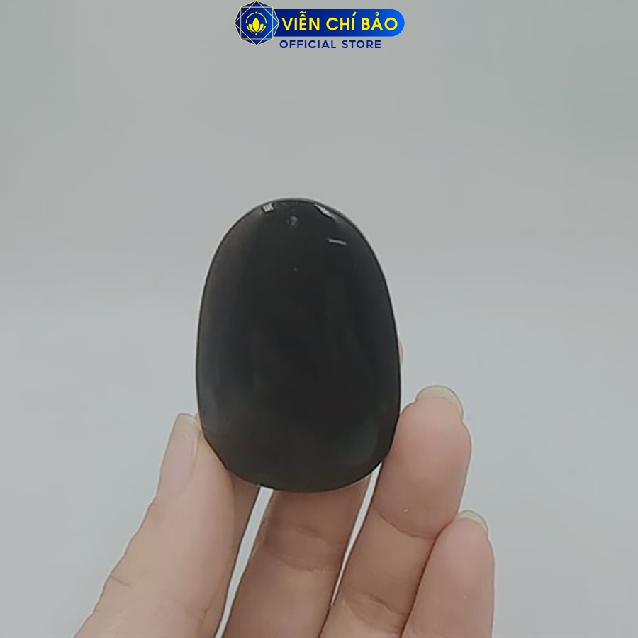 Mặt dây chuyền Phật bản Như Lai Đại Nhật Obsidian thời trang phụ kiện trang sức Viễn Chí Bảo M200166