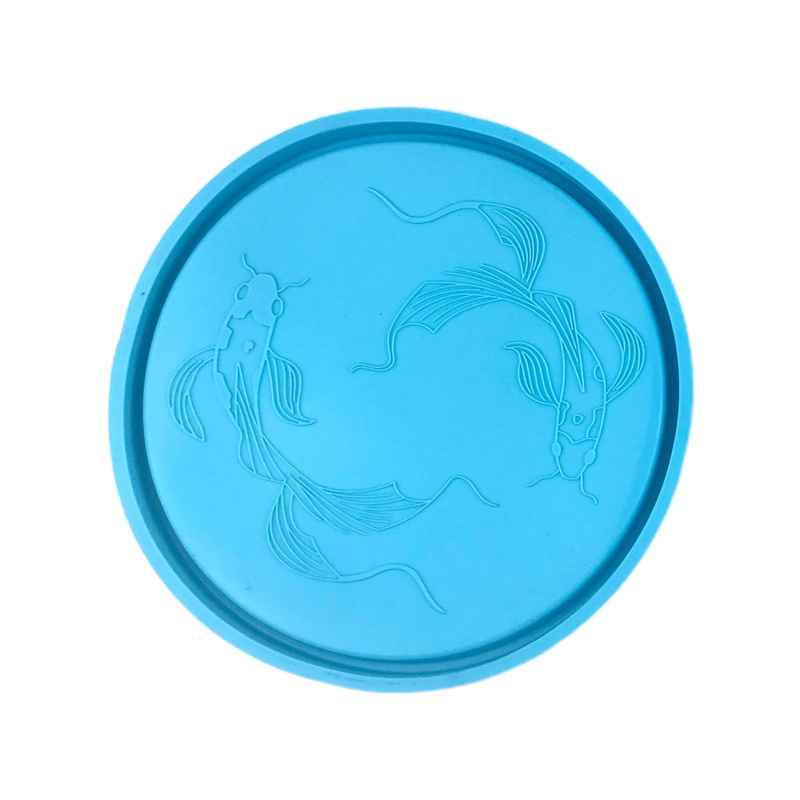 Khuôn Silicone Hình Tròn Làm Trang Sức DIY