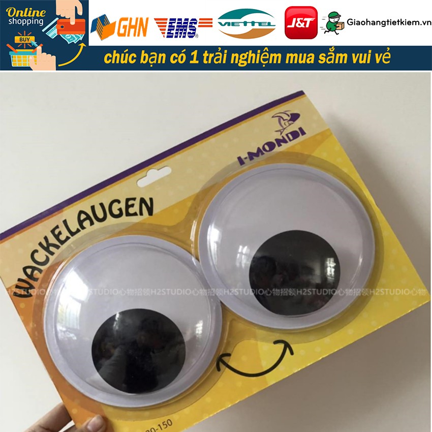 【On Sale đại hạ giá】Decal Nhãn dán Hình dạng mắt to Trang trí Sắp xếp gia đình Big Yellow Eyes