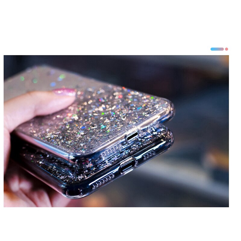 Ốp điện thoại lấp lánh hợp thời trang cho Samsung Galaxy A50 A30 A20 A10 A70 A60 A80 A50S M20 M30 Note 10 Plus 8 9