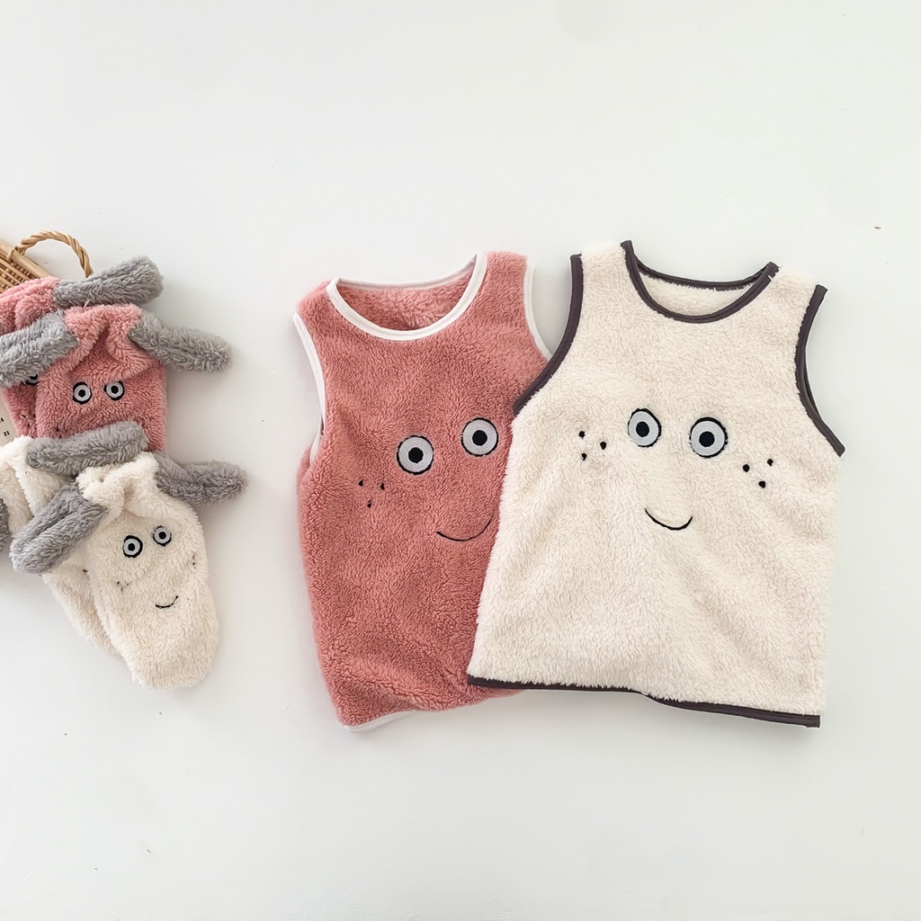 Bộ Đồ Ngủ Dày Giữ Ấm Mùa Đông Cho Bé Sơ Sinh 0-2 Tuổi